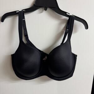 Essential Bodywear The Ava Bra Womens Size 36 F  Black